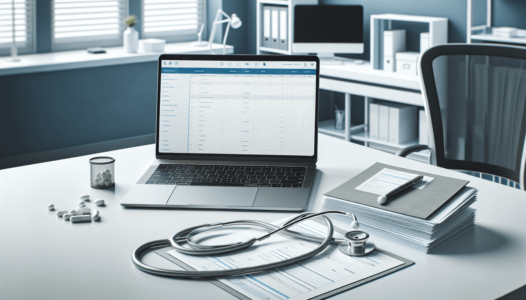 Medical Billing Specialist workspace
