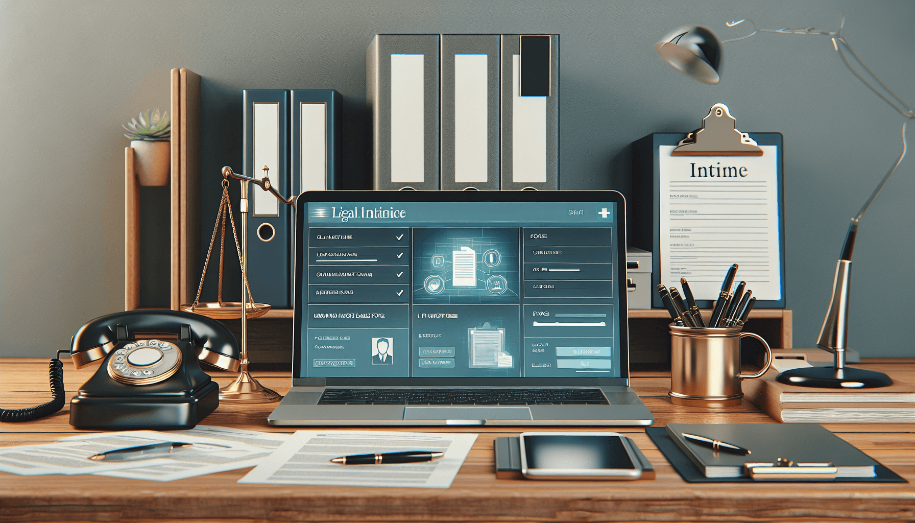 Legal Intake Specialist workspace